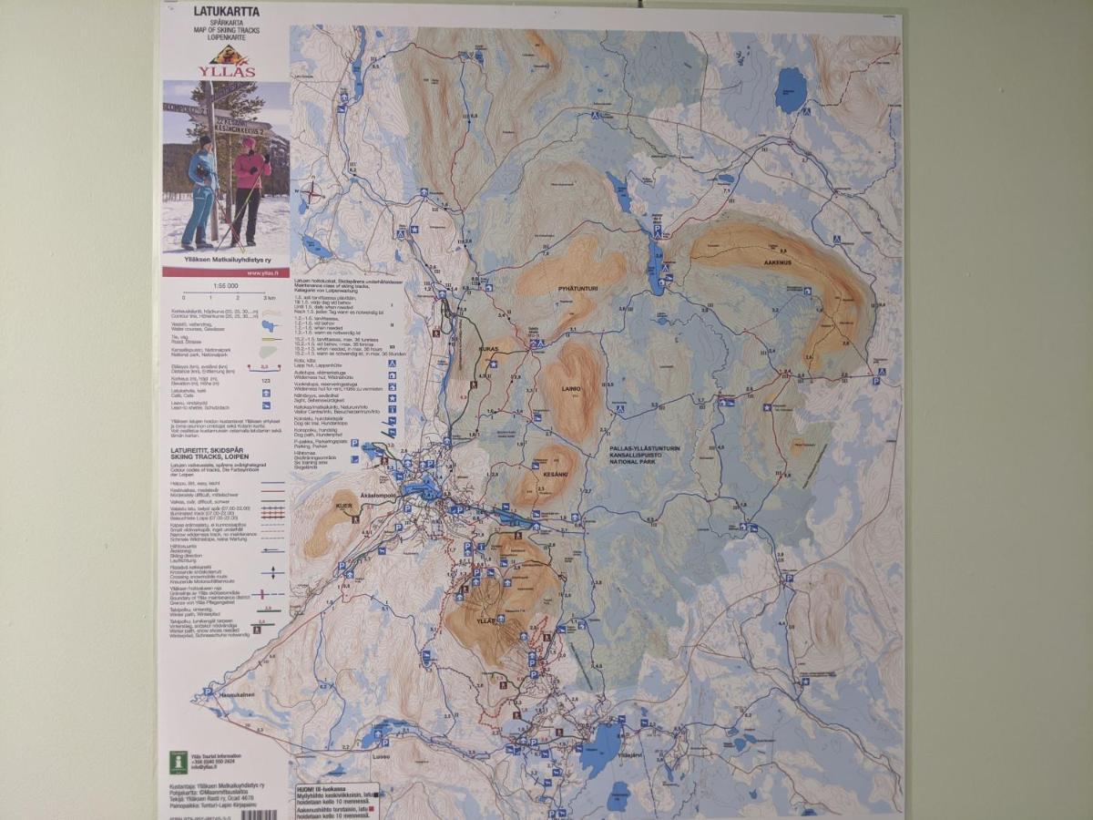 Vila Tunturioravat Äkäslompolo Exteriér fotografie